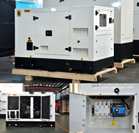 Generadores Insonorizados DCEC 6BTAA5.9-G12 de 150 kVA, Grupo Electrógeno Diésel Silencioso con Generadores Cummins de 120 kW en Venta