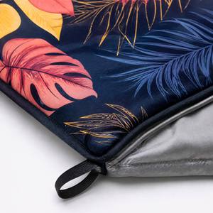 Tropical Leaf Printed Quilted Sleep Bag Full Zipper Design Foldable Portable for <b>Camping</b> Self-driving Tour Tent Indoor Rest - Product Image 2