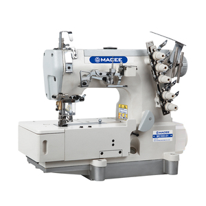 Machine à coudre interlock haute vitesse à entraînement direct MC-500-01D, 3 aiguilles 5 fils, avec table et support - Product Image 1