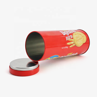 Boîte de conserve ronde en métal de qualité alimentaire boîte à biscuits et gâteaux au beurre avec couvercle pour stocker des bonbons chocolat sucre friandises boîte de conserve