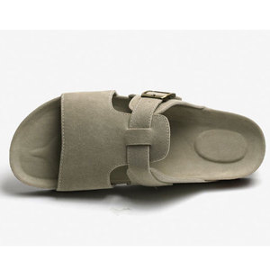 Pantofole Ortopediche <span class=keywords><strong>con</strong></span> Supporto <span class=keywords><strong>Plantare</strong></span> in Sughero Morbido e Fibbia Regolabile per Donne, Sollievo dalla Fascite <span class=keywords><strong>Plantare</strong></span> - Product Image 2