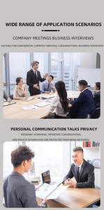 Protecteur anti-enregistrement audio de conférence mobile avec bouclier <span class=keywords><strong>d</strong></span>'<span class=keywords><strong>onde</strong></span> sonore télécommandé pour anti-écoute - Product Image 6