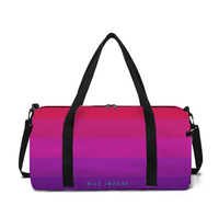 Sac de sport en polyester écologique pour femmes et hommes, sac de voyage, sac de sport, sac à main, impression numérique, pochette pour ordinateur portable