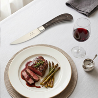 Mehrzweck Umweltfreundliches Besteck-Set Edelstahl-Messerset Handgefertigte Schäl- und Steakmesser für Restaurants