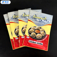 Kantong Vakum Plastik Anti Air Anti Debu untuk Susu & Makanan Beku dengan Cetak Logo Sesuai Pesanan, Segel Panas, Ukuran & Desain Kustom