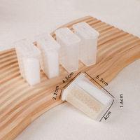 Bouteille à assaisonnements double compartiment mini, étanche à l'humidité, pour cuisine domestique, vente en gros