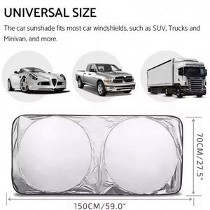 Wholesale Logo Foldable Sunshade <b>Shade</b> Screen for Dealer Promo Business Gift Windshield Car Sun Shield Custom Promotional Gifts - Product Image 4