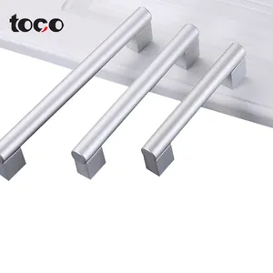 Zte toco — armoire de salle de bain avec poignée en aluminium, bouton en acier inoxydable chromé pour tiroir