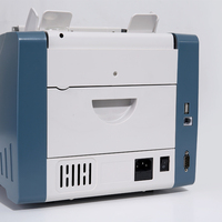Machine de comptage multi-devises avec écran TFT, double capteur CIS, détection de faux billets, compteur de billets 1000 billets/min USD/MYR