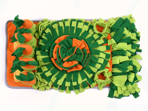 Tapis de renifflement pour chiens Série Carotte, tapis de recherche de nourriture pour chiens, lapins et petits animaux, jouet interactif pour animaux de compagnie - Product Image 3