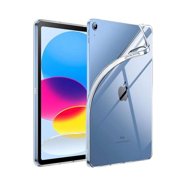 Soft TPU Case for iPad (A16) 11th 2025/10th Gen 2022 Ultra-Thin Clear Case Transparent Slim Shockproof Tablet Cover Clear