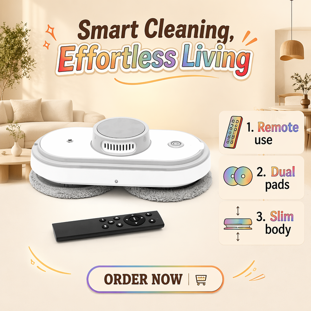 Automatic Window Cleaning Robot Electric Intelligent Navigation Household Hotel Use Global B2B Wholesale Window Cleaner Supplier