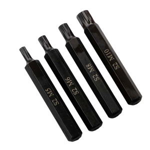 40 Piece Star Screwdriver Set 1/4 In Chrome Vanadium Steel Auto Repair <b>Tool</b> <b>Case</b> - Product Image 4