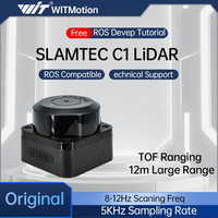 Capteur LiDAR SLAMTEC RPLIDAR C1 TOF, portée de 12 m, module de balayage à 360°, compatible ROS, cartographie robotique, navigation, évitement d'obstacles