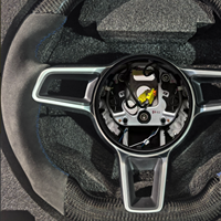 Volant en fibre de carbone sur mesure haut de gamme pour Porsche 718 911 992 997 985 981 Cayman Boxster Taycan