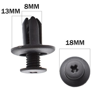 Kit de démontage automobile en gros : Pince à clips en nylon pour panneaux de voiture, extracteur de fixation de radio, ensemble de retenues de pare-chocs, outil de démontage de garnitures et de bornes de fixation - Product Image 6