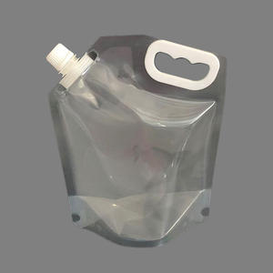 ถุงใส่อาหารเกรดอาหาร ขนาด 1 ลิตร ทำจากพลาสติก PE แบบใส พกพาสะดวก ปิดผนึกได้ ตั้งได้ มีพวยสำหรับเท ใช้สำหรับบรรจุเครื่องดื่ม ไวน์ กาแฟ พร้อมพิมพ์ลายกราเวียร์ - Product Image 5