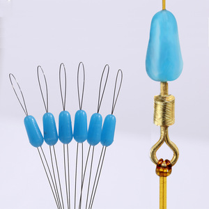 Aohu - Protector de Línea de Pesca en Forma de 8 con Cuentas Anticolisión de Silicona - Product Image 1