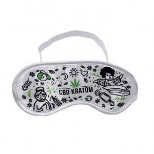 High Quality Custom Logo Travel Silk <b>Sleep</b> Eyeshade Breathable Sleeping Eyemask - Product Image 1