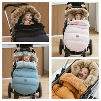 Produits pour bébés Poussette une pièce Poussette Nylon Polyester Garder au chaud Imperméable Résistant à l'huile Poussette Chancelière