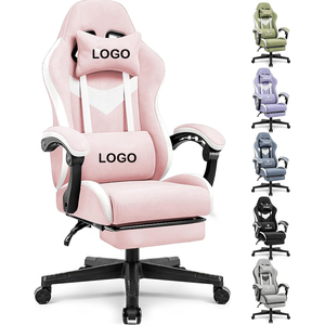 <span class=keywords><strong>Silla</strong></span> <span class=keywords><strong>Gamer</strong></span> Moderna Convertible Estilo Carreras, <span class=keywords><strong>Silla</strong></span> de Tela Reclinable <span class=keywords><strong>para</strong></span> Videojuegos y Trabajo de Oficina <span class=keywords><strong>para</strong></span> Uso en el Hogar - Product Image 1