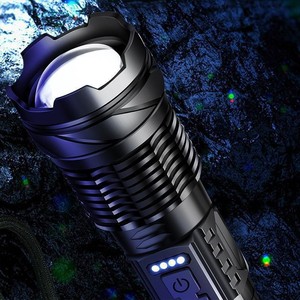Linterna LED de Aluminio de 30W, Potente, Impermeable, con Modos de Luz Lateral, para Camping y Pesca, con USB, Venta al Por Mayor - Product Image 6