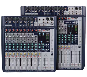 Mezclador de Audio de Metal profesional, sistema de equipo de sonido, consola de 12/16/22 canales para escenario, concierto, actuación, música de firma - Product Image 1