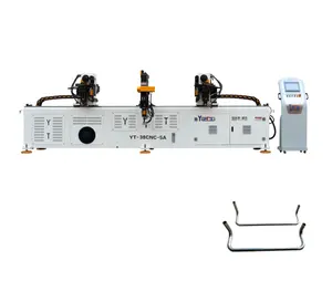Factory Prices 5A Servo Double Bender Metal Pipe Tube Bending Machine With Chairs Bending Radius Touch Screen