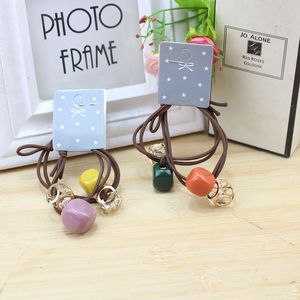 Korean Style Crystal Hair Tie <b>Braided</b> Hair Band Women's Hair Bun <b>Accessory</b> Random Color Daily Use - Product Image 1