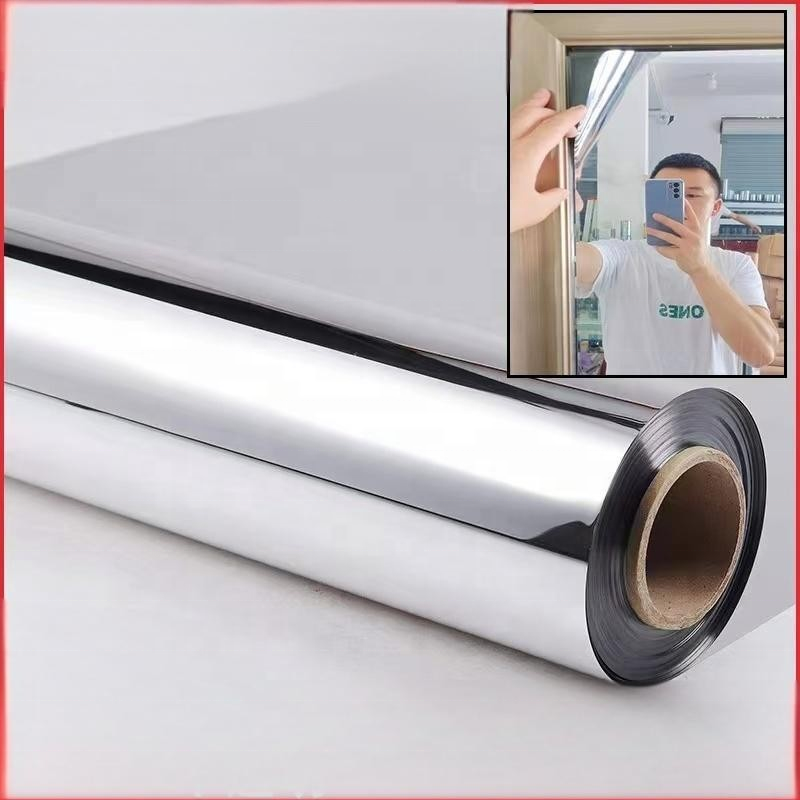Innovative Self Adhesive Mirror Film Sticker