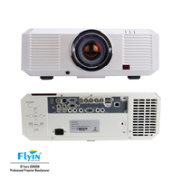 Proyector LED FLYIN PEL-805X 10000lm 3LCD de Alto Brillo y Resolución de Largo Alcance para Exposiciones al Aire Libre