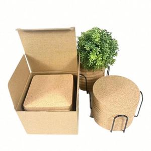 Posavasos de Corcho, Alfombrilla Aislante para Mesa, Absorbente, Antideslizante, Cuadrada, Redonda, Personalizada - Product Image 3