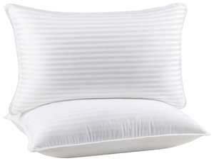 Almohadas de Cama <span class=keywords><strong>Utopia</strong></span> de Algodón para Dormir, Tamaño King, Refrescantes, Calidad de <span class=keywords><strong>Hotel</strong></span>, para Dormir Boca Abajo, Boca de Lado y de Espalda, Soporte Corporal - Product Image 1