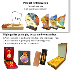 Meistverkaufte Premium-Glasmedaille mit Kristallgravur, umweltfreundlich, für Sportveranstaltungen, Philanthropie, Auszeichnungen und Handelsveranstaltungen - Product Image 4