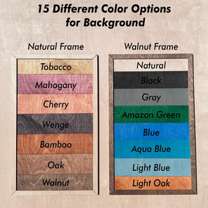 Chúng tôi gỗ công viên quốc gia bản đồ gỗ tường nghệ thuật với khắc công viên quốc gia bản đồ và theo dõi danh sách kiểm tra - Product Image 6