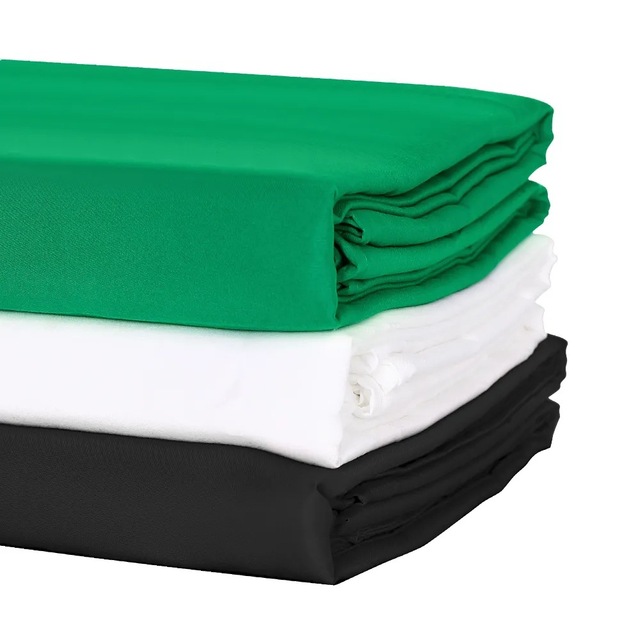 2*3m Photography Screen Backdrop Green Matting White Black Curtain Polyester Cotton Material Product Shooting