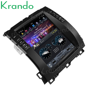 Krando Android navigazione per <span class=keywords><strong>auto</strong></span> GPS 9.7 ''64G stile Tesla Touch Screen per Toyota <span class=keywords><strong>Pra</strong></span> 120 2002-2009 Lexus GX470 Carplay dsp wifi - Product Image 3