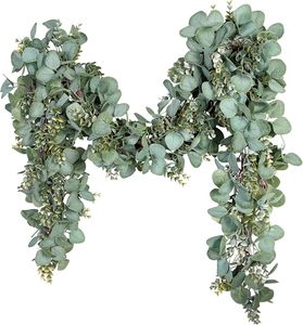<span class=keywords><strong>Chemin</strong></span> <span class=keywords><strong>de</strong></span> <span class=keywords><strong>table</strong></span> 1,8 m, guirlande artificielle d'<span class=keywords><strong>eucalyptus</strong></span>, verdure, vignes pour décoration <span class=keywords><strong>de</strong></span> fête - Product Image 1