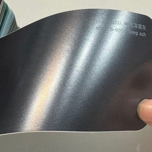 1.52x17M Premium Metallic Deep Grey Car Wrap Vinyl Film Self-Adhesive Full Body Air Bubble Free PET Vehicle Wrap - Product Image 3