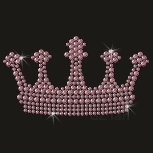 Chéo tùy chỉnh Rhinestone truyền nhiệt sorority thạch hot-sửa chữa tinh thể Rhinestone sắt trên chuyển - Product Image 3