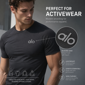 Custom Washable 3D Silicone <strong>Labels</strong> Eco-Friendly Wash-resistant Heat Transfer Roll <strong>Labels</strong> for Trendy Clothing <strong>Shoes</strong> Bags Hats - Product Image 2