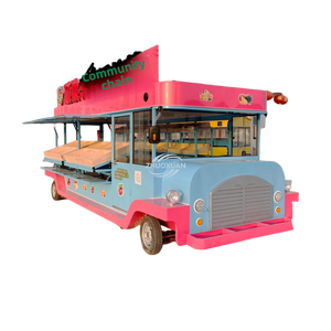High Quality Heavy Duty Mobile Food Truck Fashion Fast Food Kiosk Stand For Outdoor Coffee And Snack Business - Product Image 1
