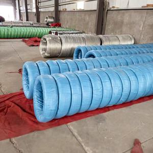 Demir çelik düşük fiyat yüksek kalite BWG 20 21 22 GI bağlama teli gümüş elektro galvanizli QUNKUN 2mm galvanizli tel - Product Image 2