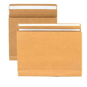 Tùy Chỉnh Riêng Của Bạn Logo Tự Con Dấu Nâu Trắng Kraft Giấy Phong Bì Gửi Thư Túi Vận Chuyển Phong Bì - Product Image 4