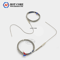 L'usine fournit des thermocouples de type J K, des sondes en acier inoxydable et des capteurs de température PT100.
