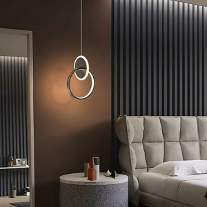 Meng Lei Modern Minimalist Pendant <b>Light</b> Small Circular Design For Living Room Bedroom Ceiling Lighting - Product Image 3