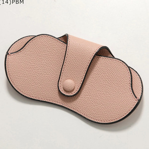 Étui à lunettes en cuir PU approuvé par les influenceurs coréens, sac de rangement pour lunettes de soleil avec cordon, étui de voyage portable pour lunettes - Product Image 4