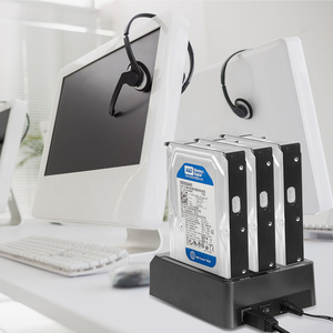 Fideco 3 Vịnh <span class=keywords><strong>2.5</strong></span> 3.5 SATA để USB3.0 bản sao bên ngoài tất cả trong một HDD Docking Station clonador de Disco Duro - Product Image 6