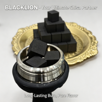 Machine à fabriquer du charbon BLACKLION, briquettes de charbon de noix de coco carbonisé, 22mm-27mm, charbon carré noir pour chicha