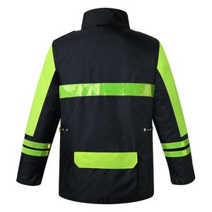 Grosir Jaket Kerja Keselamatan Musim Dingin Biru <span class=keywords><strong>Navy</strong></span> Tahan Air - Product Image 6